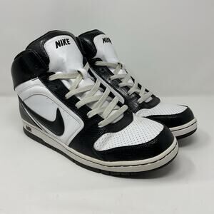 Nike Air Prestige II High Top Sneakers 335808-102 Black White Men Size 11.5 VGT